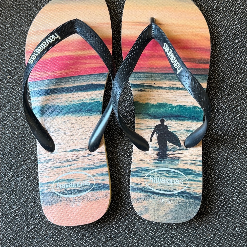 Havianas Men’s Surf Hype Flip Flops Sandals size US 13